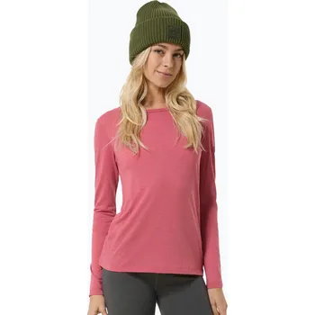 Dámské tričko Dámské triko Longsleeve super.natural Little Heartwood mauve wood/white stone