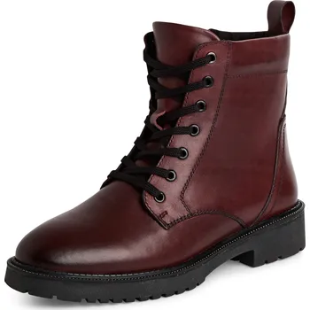 Dámská zimní obuv DÁMSKÉ KOTNÍKOVÉ BOTY MARCO TOZZI 2-25214-45 549 BORDOVÁ Barva: BORDOVÁ, Velikost: 38