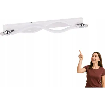 Nástěnné svítidlo Nástěnné svítidlo bílé 12W LED 4000K ESSE CANDELLUX