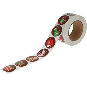 Vánoční dekorace samolepky VÁNOČNÍ v roli 3m/2,5cm (120ks) 0.00 Kg MTA MAXMIX Sklad14 386889 (0.00 Kg Výška přepravní: 7 cm MTA MAXMIX Sklad14 386889)