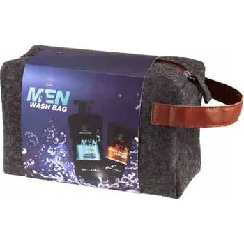 Kosmetická sada AURORA Dárková Sada Pánská Kosmetická Taška z Plsti 2 ks Šalvějový Olej