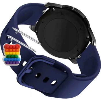 Pouzdro na mobilní telefon Řemínek Řemínek pro Rubicon RNCF10, Silikonový Tmavě Modrý Smyčka, nastavitelný