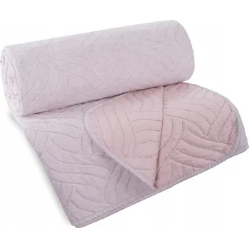 Prostěradlo Přehoz na postel Eurofirany polyester 220 cm x 240 cm růžový