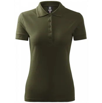 Dámské tričko Dámské triko s límečkem ALTISPORT NoPrint NP/ALW012 MILITARY L