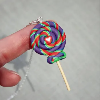 Řetízek Prosperk Řetízek s přívěskem Fimo - Lízátko S2946