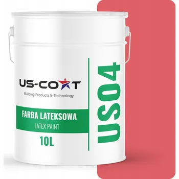 barva na zeď BARVA NA STĚNY A STROPY DO INTERIÉRU 10L OMYVATELNÁ ČERVENÁ H3525