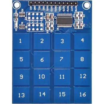 Bezpečnostní kamera Řídicí jednotka Veoz Dotyková klávesnice TTP229 16 tlačítek