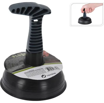 Zvon na čištění odpadu zvon na čištění výlevek 13x16cm PP/TPR/guma ČER 0.13 Kg MTA MAXMIX Sklad14 387140 ( MTA MAXMIX Sklad14 )