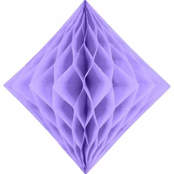 Obraz Diamantový papírový květ dekorace lila 30 cm 1 ks