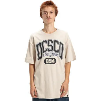 Oblečení a móda tričko DC Elective Hss - TFL0/Oatmeal XL