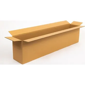 Obalový materiál Kartonová krabice klopová dlouhá 1100x200x300 mm 3VVL C 530g/m2 hnědá - paleta 480 ks