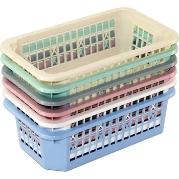 Úložný box košík stoh. 30x21x12cm PH mix barev (velký) 0.16 Kg MTA MAXMIX Sklad14 256121 ( MTA MAXMIX Sklad14 )