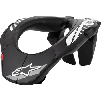Motodoplněk Krční chránič NECK SUPPORT ALPINESTARS, dětský (černý/bílý, vel. UNI)