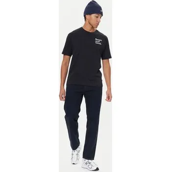 Pánské tričko New Balance T-Shirt MT53921 Černá Regular Fit XXL