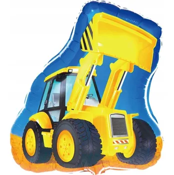 Balónek Fóliový balónek Bagr 55 cm x 65 cm Party Pal