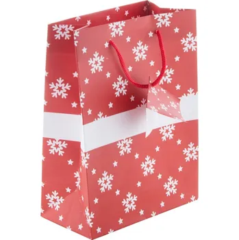 Dárková taška Palokorpi S vánoční taška, malá 100 Uprostřed, 150 x 25 Sítotisk, 1 barva