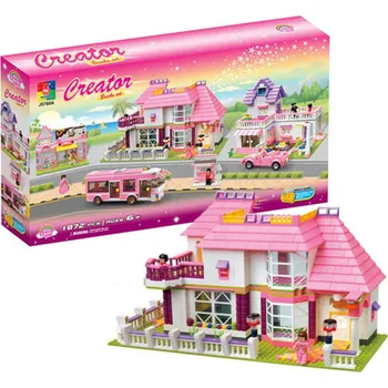 ostatní stavebnice Rodinný Dům 1872e Stavebnice Restaurace Auto Obchod