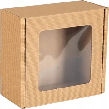 Kartonová krabice skládací 20 cm x 20 cm x 10 cm, 450 g/m2, 1 ks