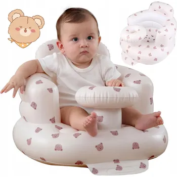 Hračka pro nejmenší NAFUKOVACÍ SEDÁLKA, TRÉNINKOVÁ SEDÁLKA PRO MIMINKA PRO MIMINKA OD 3 MĚSÍCŮ