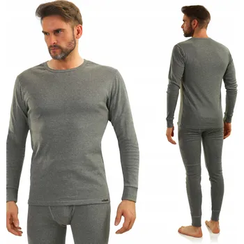 Pánské tričko TRIČKO TRIČKO S DLOUHÝM RUKÁVEM, NÁTĚLNÍK 100% BAVLNA Sesto Senso *M