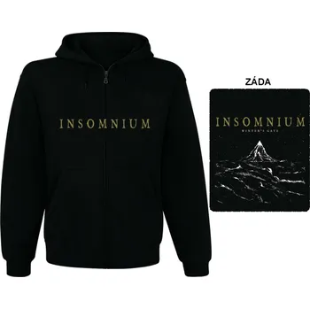 Pánská mikina Insomnium - mikina s kapucí a zipem 2