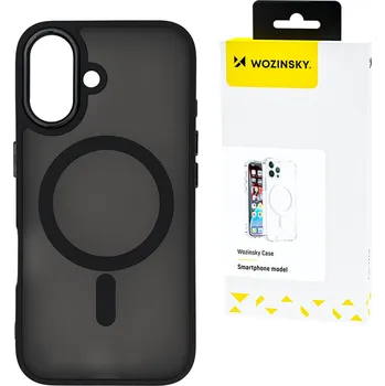 Pouzdro na mobilní telefon Wozinsky Fashion Case MagSafe pro Samsung Galaxy S25 - černý