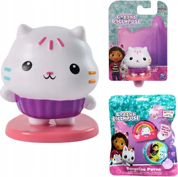 Figurka GÁBININ KOUZELNÝ DOMEK FIGURKA SLASTÍK + SÁČEK PŘEKVAPENÍ PENĚŽENKA