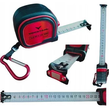 metr SVINOVACÍ METR OBOUSTRANNÝ S MAGNETEM VORSTAHL 7M