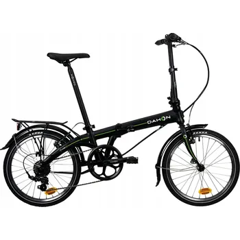rám kola Skládací kolo Dahon Vybe D7, rám 20 palců, kola 20", černé