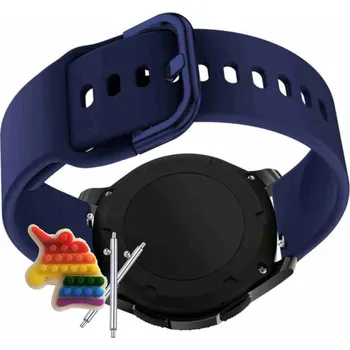 Pouzdro na mobilní telefon Pásek Řemínek pro Ruxingx G35, Silikon, tmavě modrá smyčka, nastavitelný