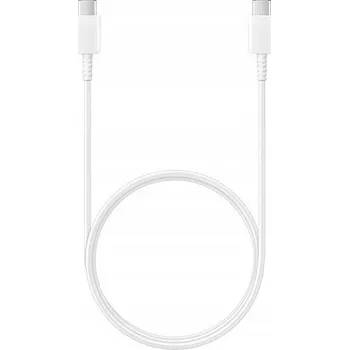 Datový kabel USB-C kabel na USB-C 3A 2m bílý ECONOMY USB 3.0 PD USB-C #34162