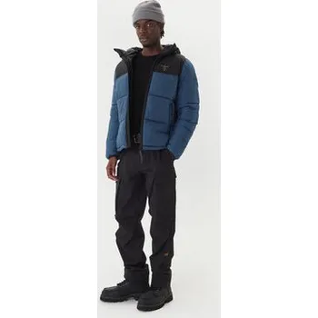 Pánská bunda Aeronautica Militare Zimní bunda 252AB3025UCT04214 Modrá Regular Fit 52