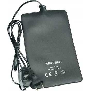 Topení do terária Topná vyhřívací podložka pro terária a rostliny s regulátorem voděodolná 15x25cm