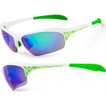 Sluneční brýle Cyklistické brýle Accent Crest Bílo-Zelené