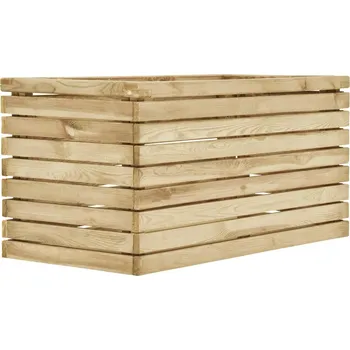 Vyvýšený záhon OMAXI Vyvýšený záhon 100 x 50 x 50 cm impregnovaná borovice 853567