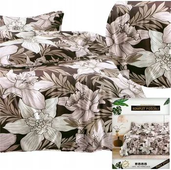 Povlečení Povlečení 160x200, sada 3 dílů, bavlna, saténová, povlečení DALWIN 70x80