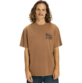 Pánské tričko tričko DC Parts Dep Hss - CQF0/Toffee XXL