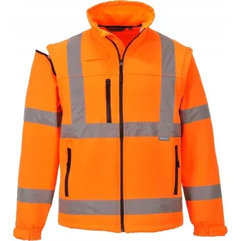 Pracovní obuv Výstražný softshell (3 vrstvy) Oranžová XS