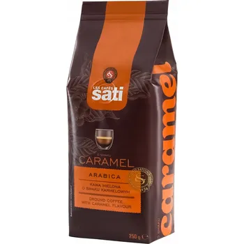 Káva Sati Mletá Káva Karamelová 250g 100% Arabica
