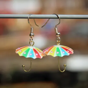 Náušnice CircusMind Náušnice paraplíčka S0214