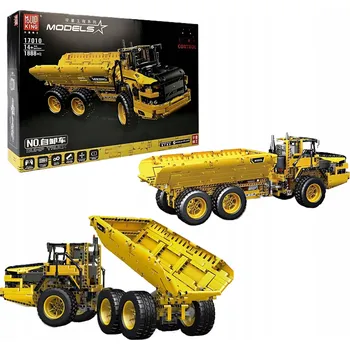 ostatní stavebnice DÁLKOVĚ OVLÁDANÉ STAVEBNICE NÁKLADNÍ VŮZ, STAVEBNÍ MOULD KING 17010