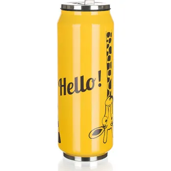 Termoska termoska 0,43l plechovka BE COOL GIRAFFE ŽL 0.27 Kg MTA MAXMIX Sklad14 325227 ( MTA MAXMIX Sklad14 )