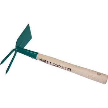 Motyka okopávačka 2 hroty S NÁSADOU 27cm PROFI český výrobek 0.14 Kg MTA MAXMIX Sklad14 465381 (0.14 Kg Šířka přepravní: 16 cm MTA MAXMIX Sklad14 465381)