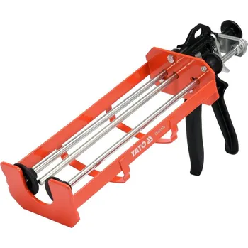 Nářadí pro automobil YATO Lis na kartuše dvojitý, pistole vytlačovací dvojitá, 2x400ml 1.4 Kg NÁŘADÍ Sklad2 YT-67574 (1.4 Kg NÁŘADÍ Sklad2 YT-67574)