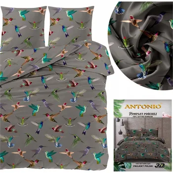 Povlečení Povlečení MARIA Povlaky na polštáře 70x80 Sada 200x220 3 Č. saténová stylová