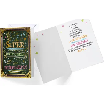 Obraz Přáníčko PP-1869 Poděkování pro učitele