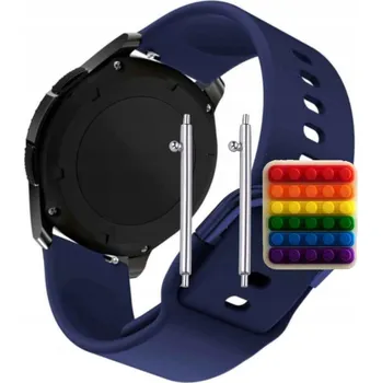 Pouzdro na mobilní telefon Pásek Řemínek pro Michael Kors MKT5071 Access Go, Silikon, tmavě modrá smyčka