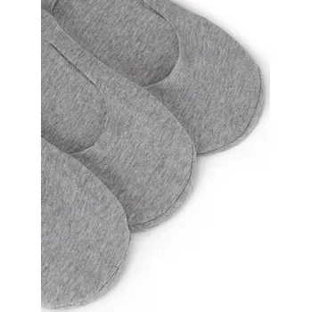 Dámské ponožky Jenny Fairy Kotníkové ponožky AS-LCN-001-AW24 (3-PACK) Šedá 39_42