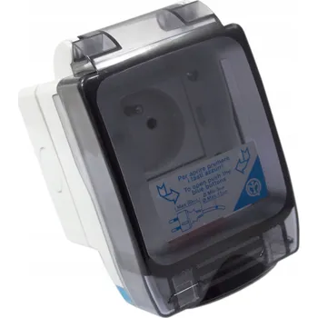 Elektrická zásuvka Hermetická Elektrická Zásuvka Elektro-Plast Opatówek šedá