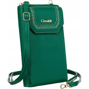 Kabelka 4U Cavaldi kabelka, typ kabelka přes rameno, eko kůže, zelená